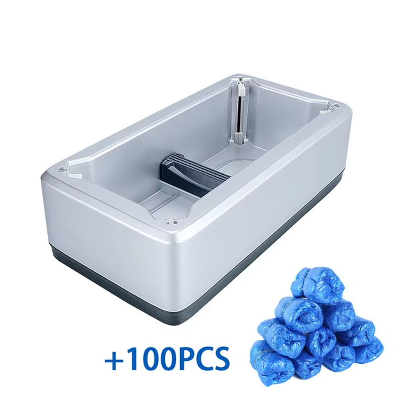 InstaGuard Auto-Dispenser: Portable Hands-Free Shoe Covers | Anti-Slip Protection